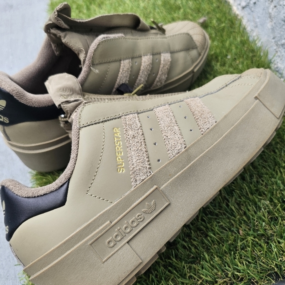 Adidas Superstar Olive Green Sneakers